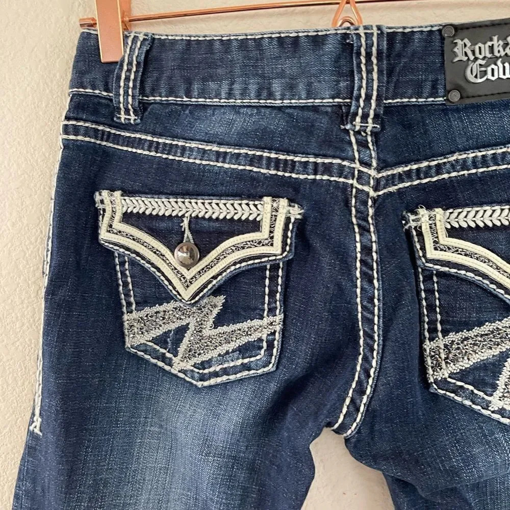 Rock & Roll Cowgirl has embellished